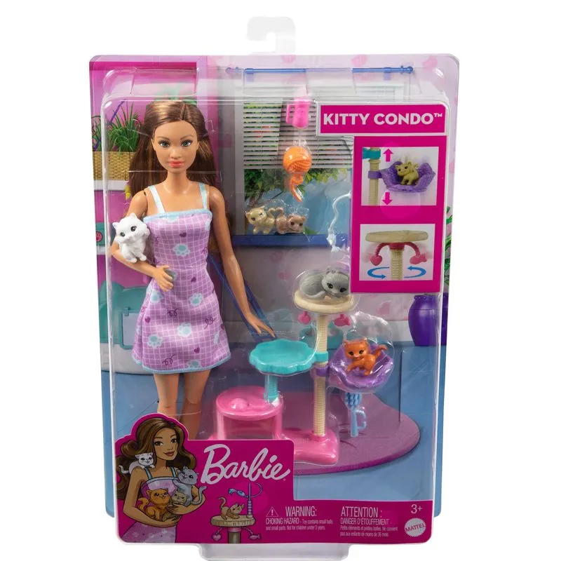 Barbie Kitty Condo Playset