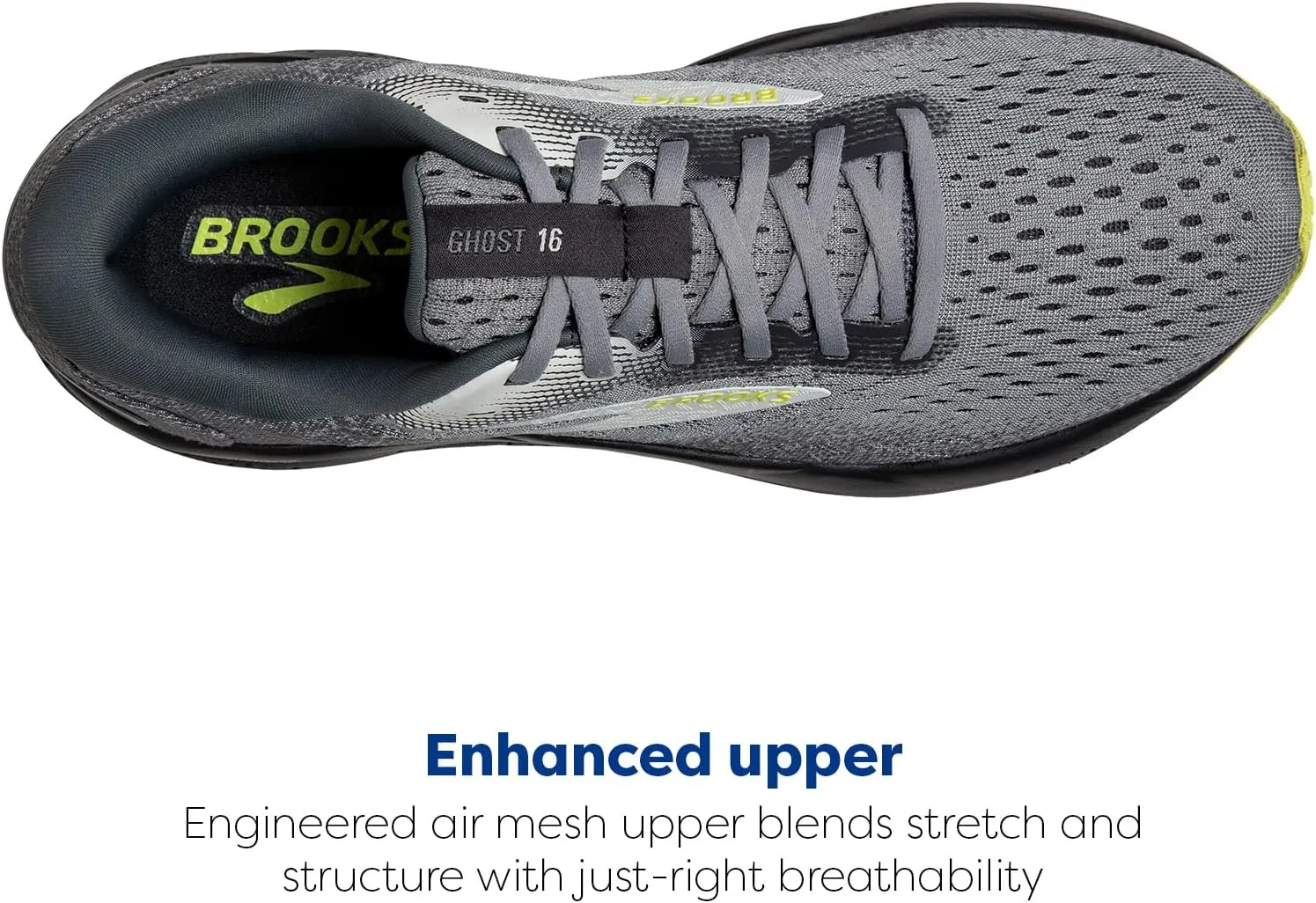 Brooks Men??s Ghost 16 Neutral Running Shoe