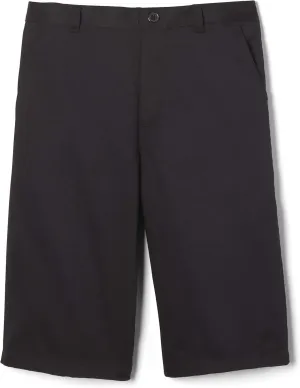 French Toast Boys' Husky Pull-on Twill Shorts School Uniform for Kids