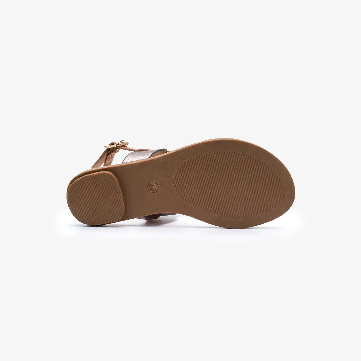 Girls Patent Sandal