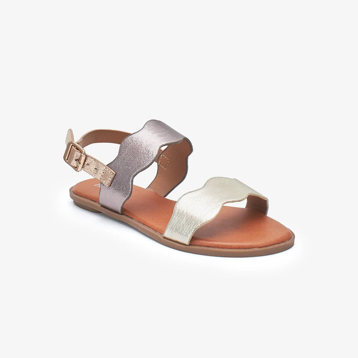Girls Patent Sandal