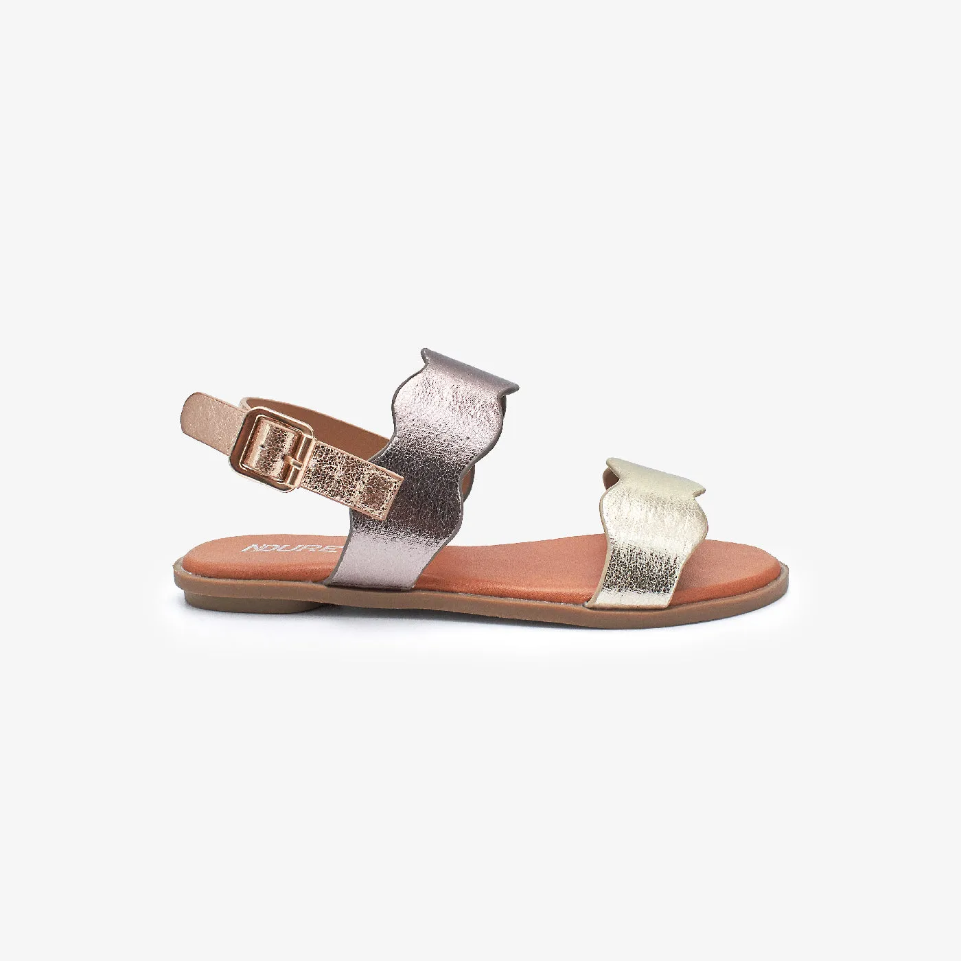 Girls Patent Sandal