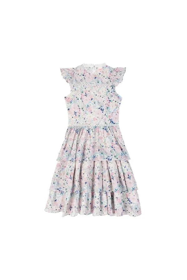 Marlo Kids Heather Floral Mini Dress